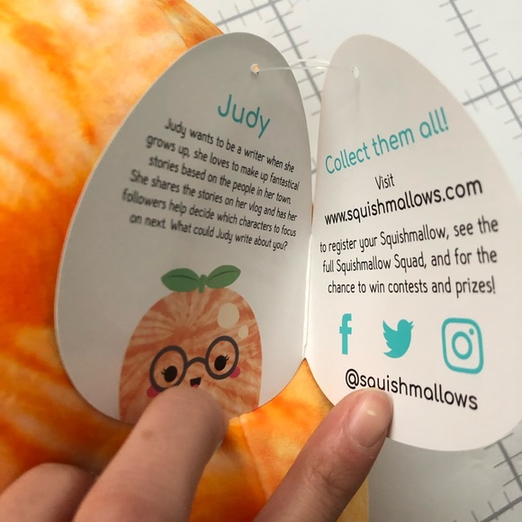 NWT Squishmallow Tang (Judy) 11” - Picture 3 of 3